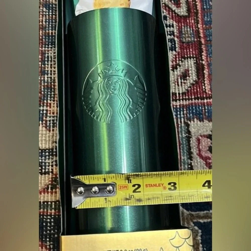 Starbucks Green Tumbler Gift Set 20oz New